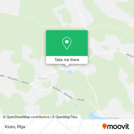 Klubs map