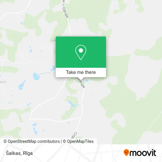 Šalkas map