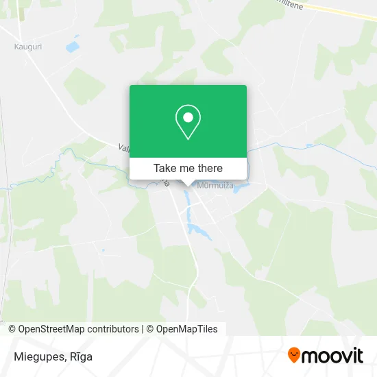 Miegupes map