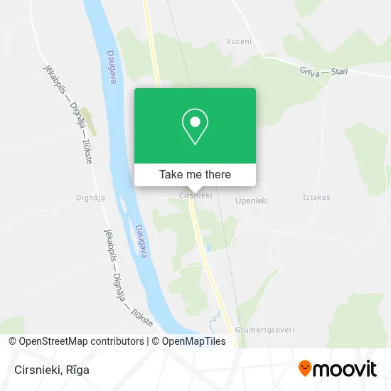 Cirsnieki map
