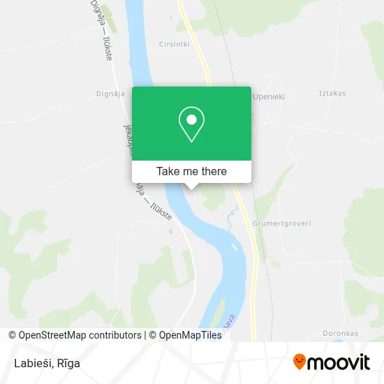 Labieši map