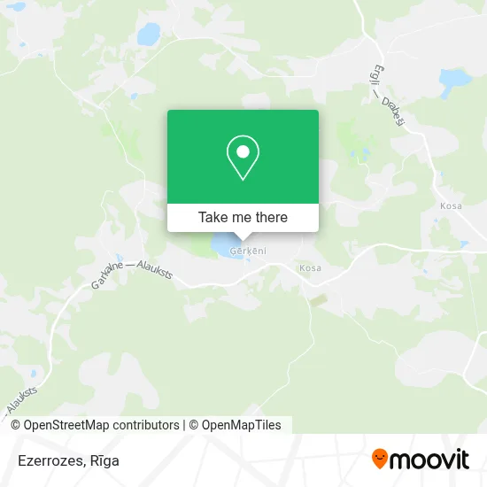 Ezerrozes map