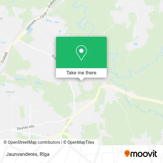 Jaunvanderes map