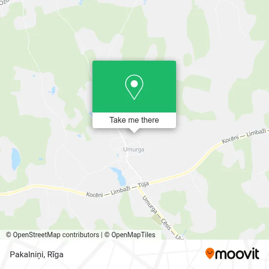 Pakalniņi map