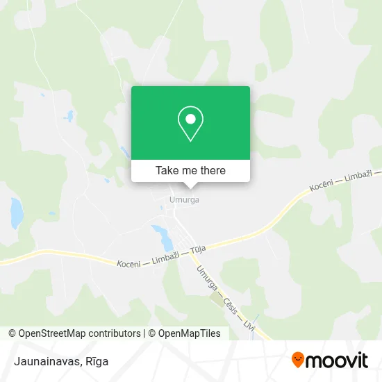 Jaunainavas map
