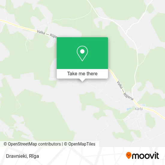 Dravnieki map