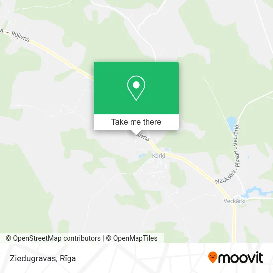 Ziedugravas map