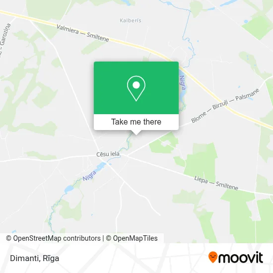 Dimanti map