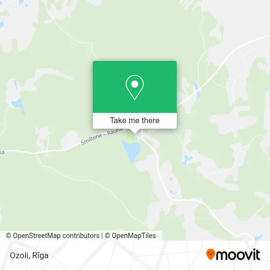 Ozoli map