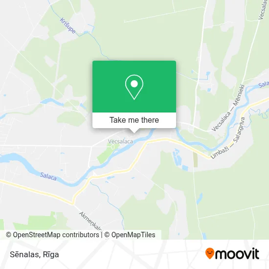 Sēnalas map