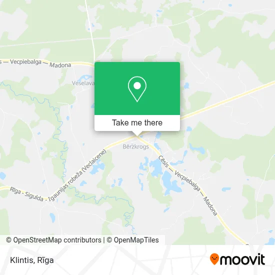 Klintis map