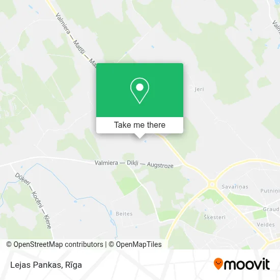 Lejas Pankas map
