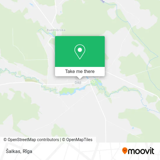 Šalkas map