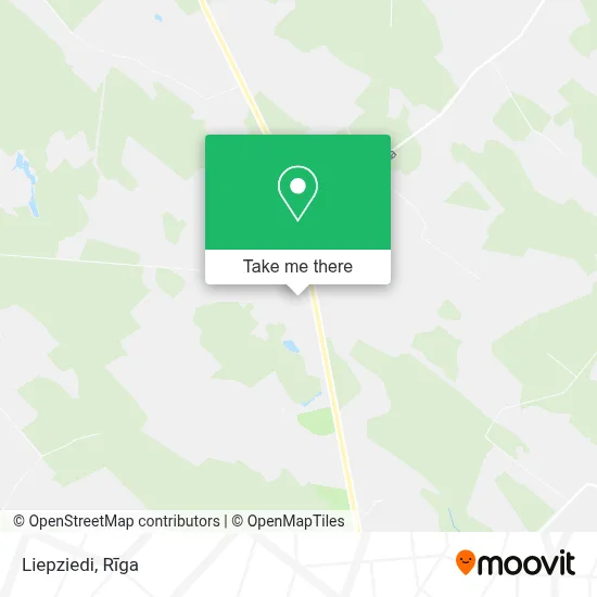 Liepziedi map
