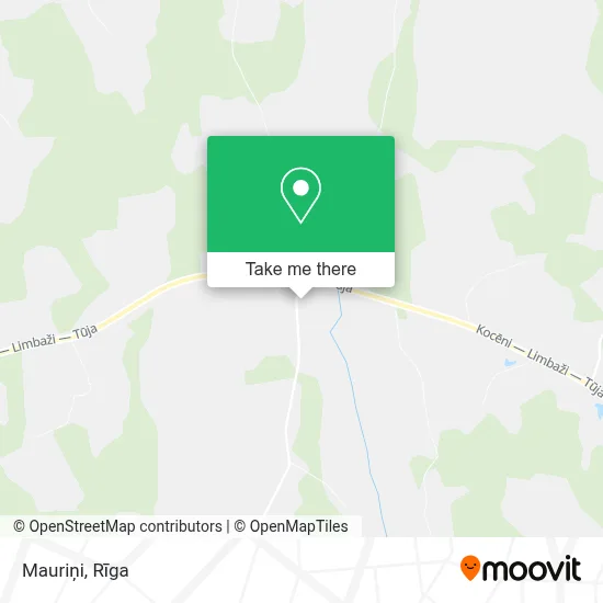 Mauriņi map