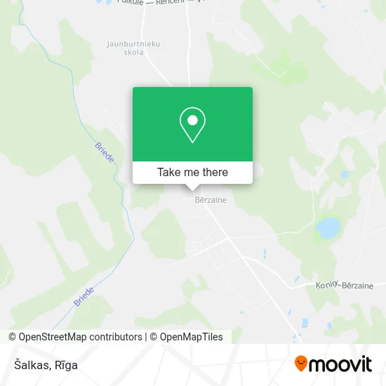 Šalkas map