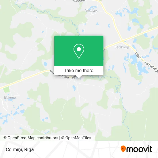 Celmiņi map