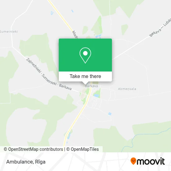 Ambulance map