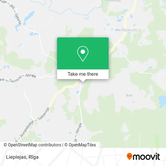 Lieplejas map