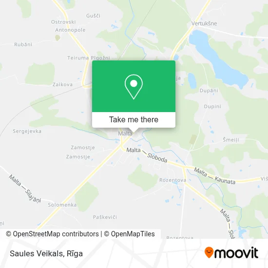 Saules Veikals map