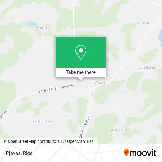 Pļavas map