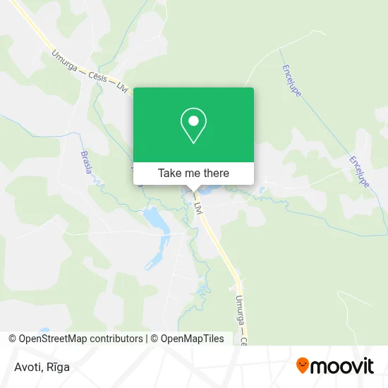 Avoti map
