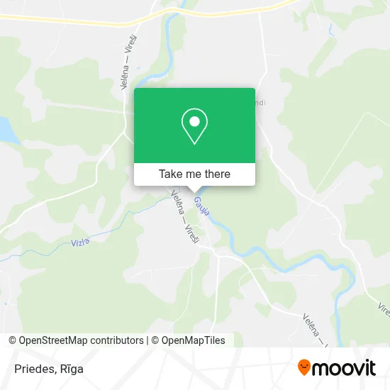 Priedes map