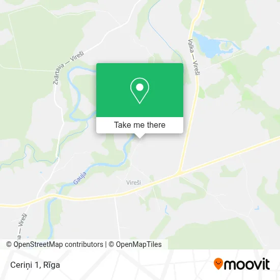 Ceriņi 1 map