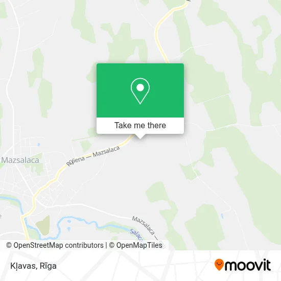 Kļavas map
