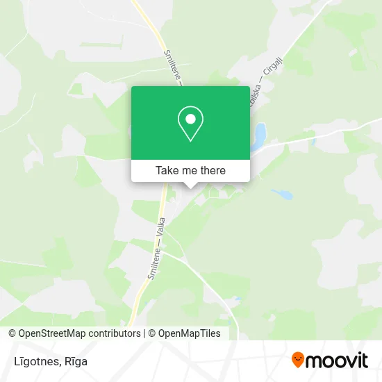 Līgotnes map