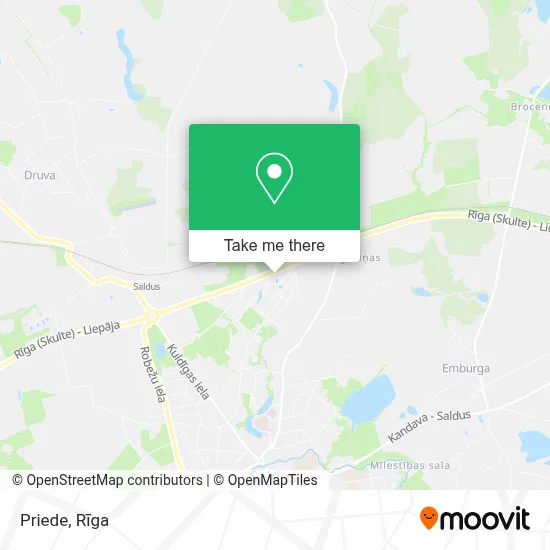 Priede map