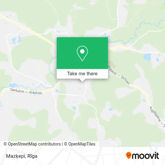 Mazķepi map