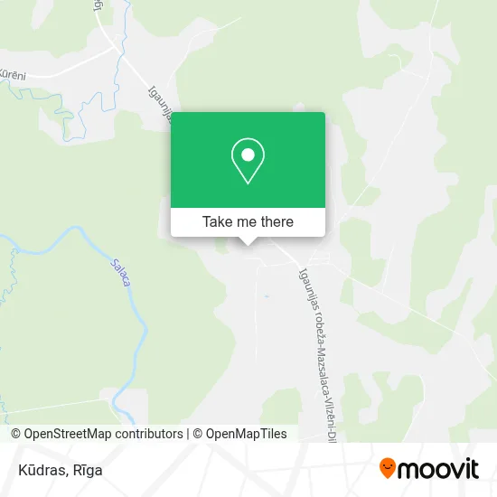 Kūdras map