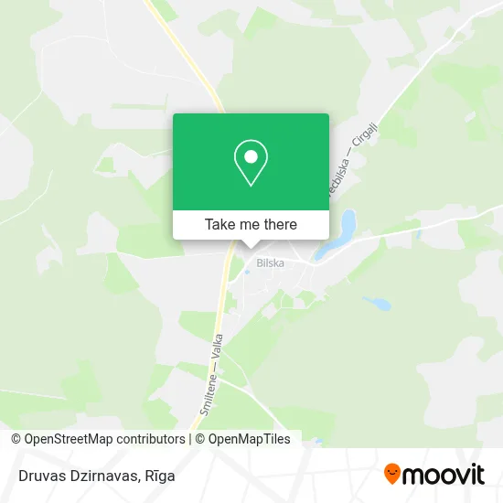 Druvas Dzirnavas map
