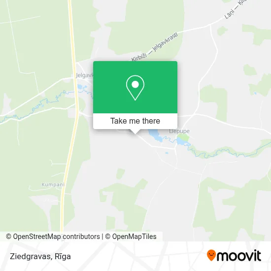 Ziedgravas map