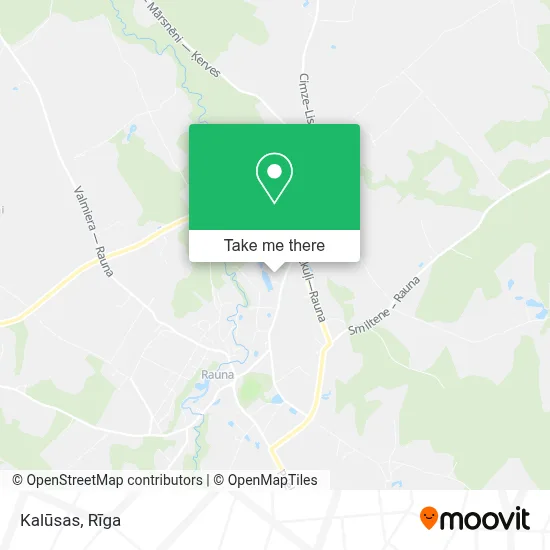 Kalūsas map
