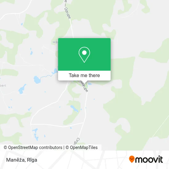 Manēža map