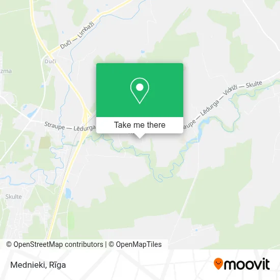 Mednieki map
