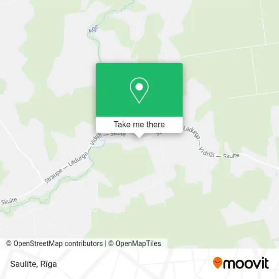 Saulīte map
