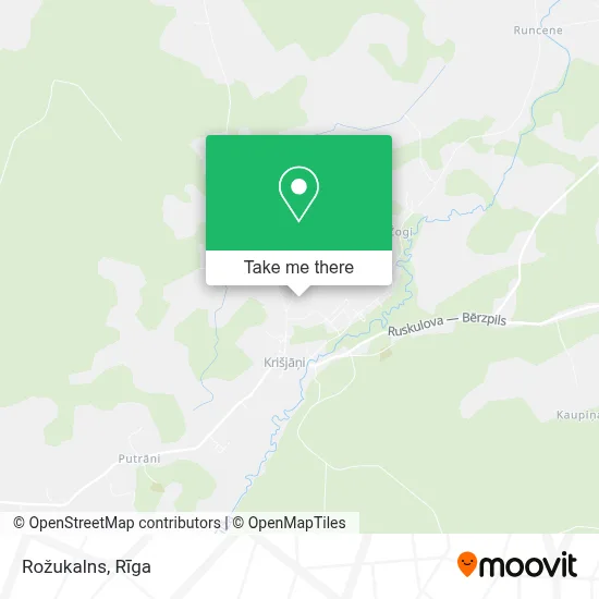 Rožukalns map