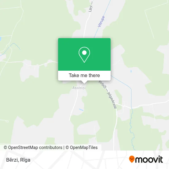 Bērzi map