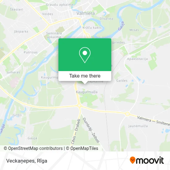 Veckaņepes map