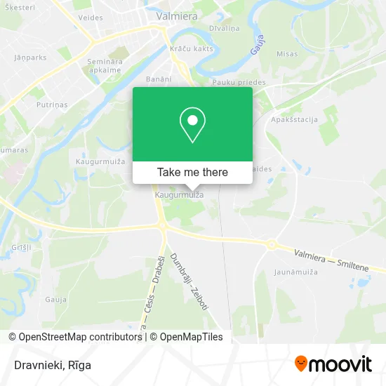 Dravnieki map