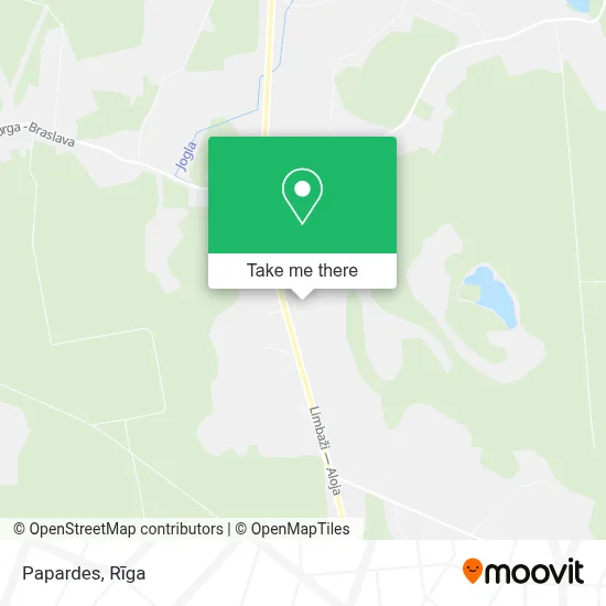 Papardes map