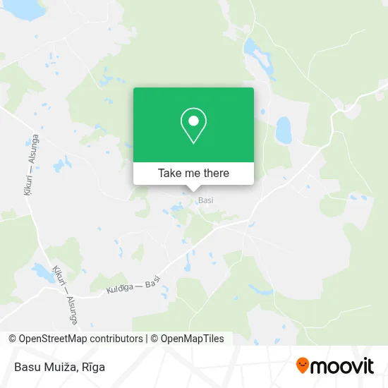 Basu Muiža map
