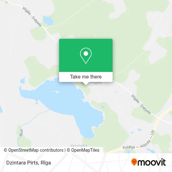 Dzintara Pirts map