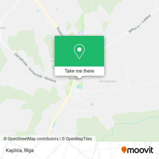 Kapliča map