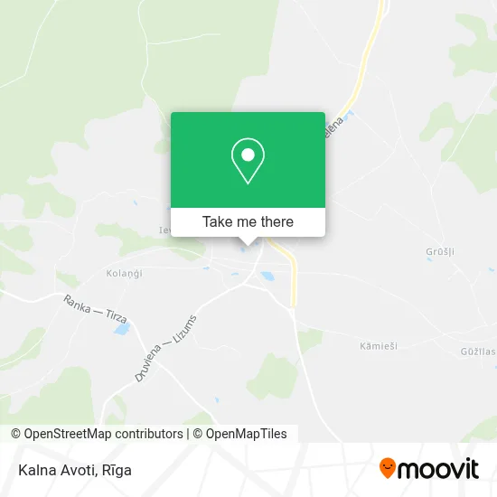 Kalna Avoti map