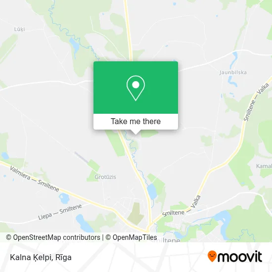 Kalna Ķelpi map
