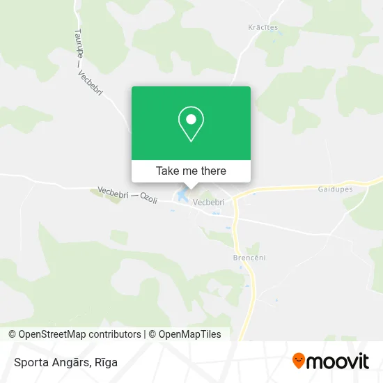 Sporta Angārs map